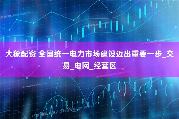 大象配资 全国统一电力市场建设迈出重要一步_交易_电网_经营区